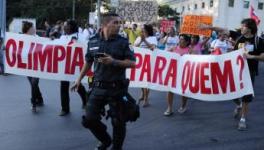 Brazil olympic protests