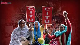 Mid Day Meal Workers Protest 