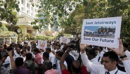 Jet Airways Employees Protest Against Salary Dues