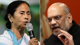 West Bengal Chief Minister Mamata Banerjee and Union Home Minister Amit Shah