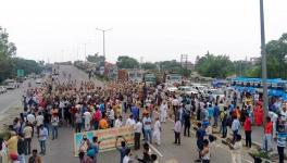 Ravidas Temple Demolished Protest