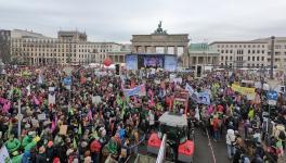 German farmers protest