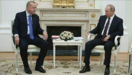 Vladimir Putin and Recep Erdogan