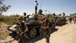 The army of General Khalifa Haftar. Photo: AFP