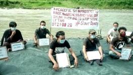 Stone Mining in Diyung River