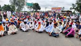 Farmers' protest against the farm bills