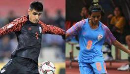 Gurpreet Singh Sandhu and Sanju win AIFF player of the year awards