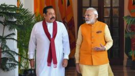 Narendra Modi and Mahinda Rajapaksa