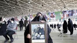 Scene from a ceremony marking the first anniversary of the assassination of General Qassem Soleimani, Tehran, Dec 31, 2020