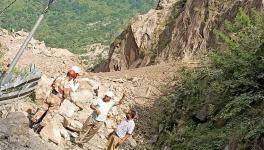 Landslide in Himachal Pradesh