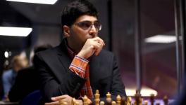 Viswanathan Anand at chess Olympiad