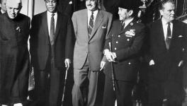 India's Jawaharlal Nehru, Ghana's Kwame Nkrumah, Egypt's Gamal Abdel Nasser, Indonesia's Sukarno and Yugoslavia's Josip Broz Tito kickstarted the Non-Aligned Movement in the 1960s. Getty Images