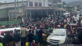 Sri Lanka's economic crisis has caused fuel shortages that sparked long lines at gas stations