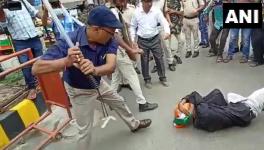 Bihar lathicharge