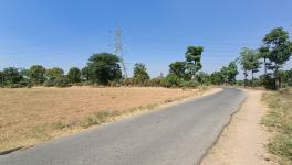 Pic 11: This is supposed to be Chimnabai sarovar, but there lies a road within due to Dharohi dam's water being supplied to other districts despite the dam being in Mehsana.