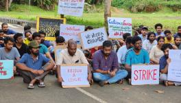 KRNNIVSA students protest