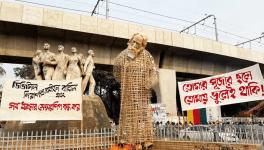 Tagore’s Sculpture in Dhaka Varsity Vanishes at Night; Students Find and Reinstall it