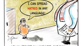 Cartoon Click: The Language of Love Vs Hate