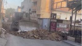 Entrance to The Freedom Theatre in Jenin