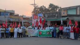 Farmers protest