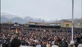 ladakh protest