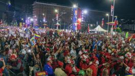 Closing campaign rally of Nicolás Maduro in Caracas. Photo: Zoe Alexandra