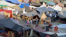 Refugees at a UNRWA shelter in Gaza. File Photo: Rizek Abdeljawad/Xinhua