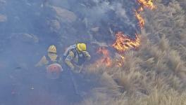 Fires in Córdoba, Argentina have been raging for the past month. Photo: Córdoba Government