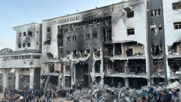 Al Shifa Hospital after a two-week Israeli siege, April 2024.