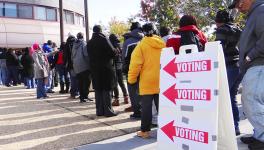 People stand in line to vote in Washington, DC (Photo: GPA Photo Archive)