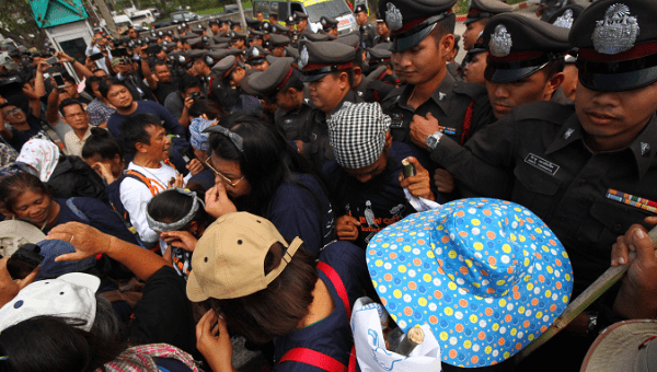 protesters