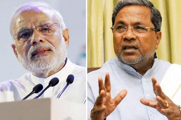 Narendra Modi and Siddaramaiah