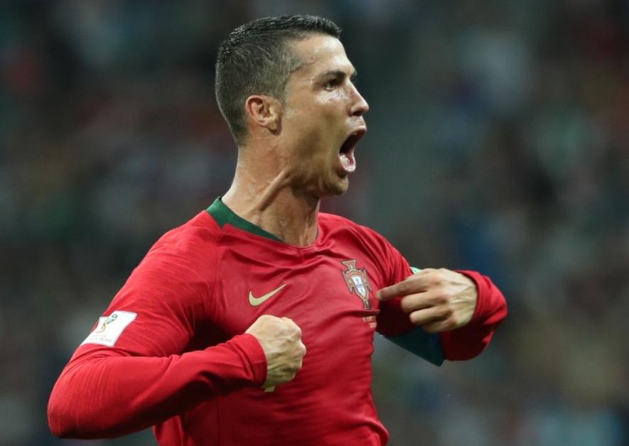 Cristiano Ronaldo of Portugal at FIFA World Cup