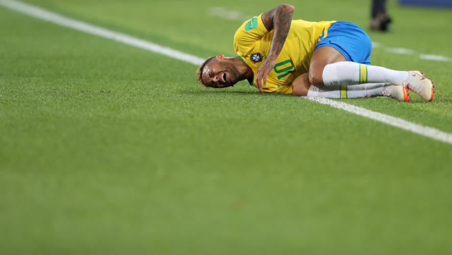 Neymar of Brazil football team at FIFA World Cup.