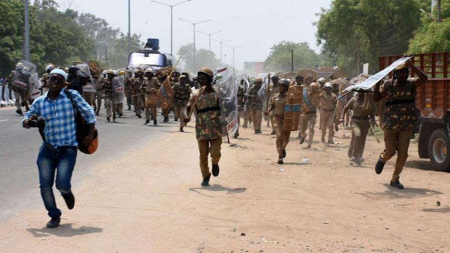 Anti-Sterlite protests in Tamil Nadu