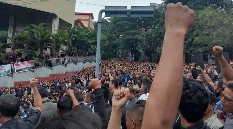 Mizoram Protests 