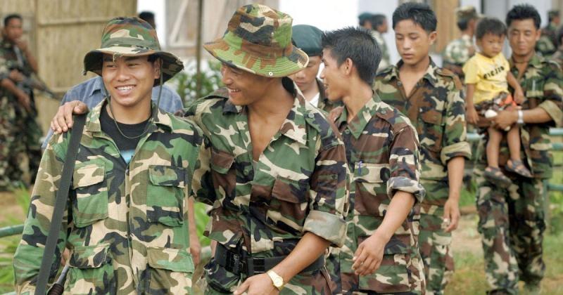 Representational image of Naga cadres