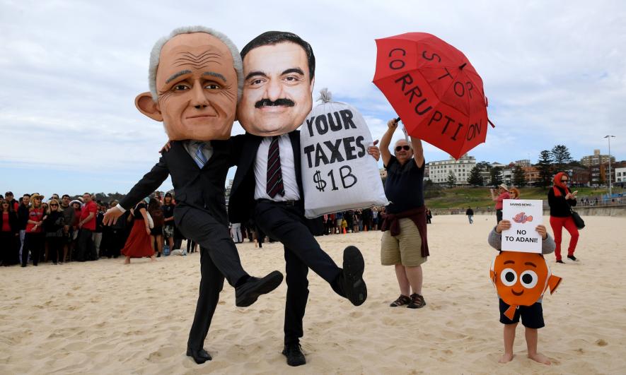 protest against adani in australia