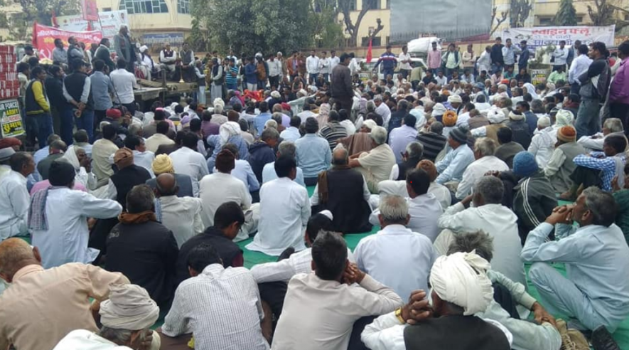 Farmers Protest in Sikar, Rajasthan, Demand Fair Price for Produce