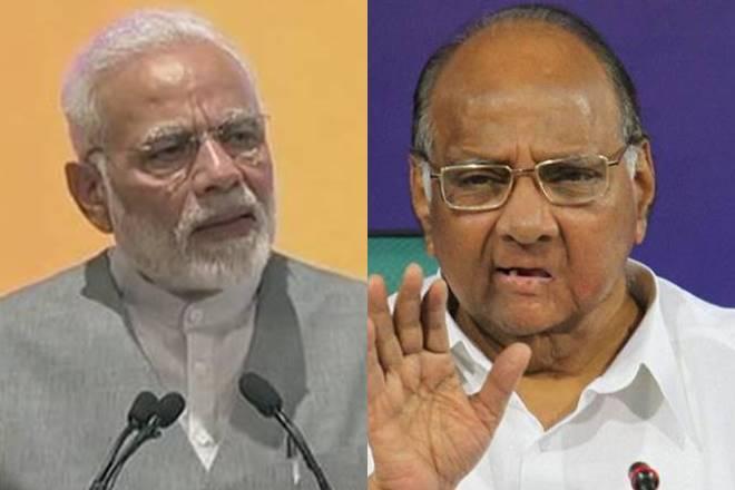 Sharad Pawar and Narendra Modi