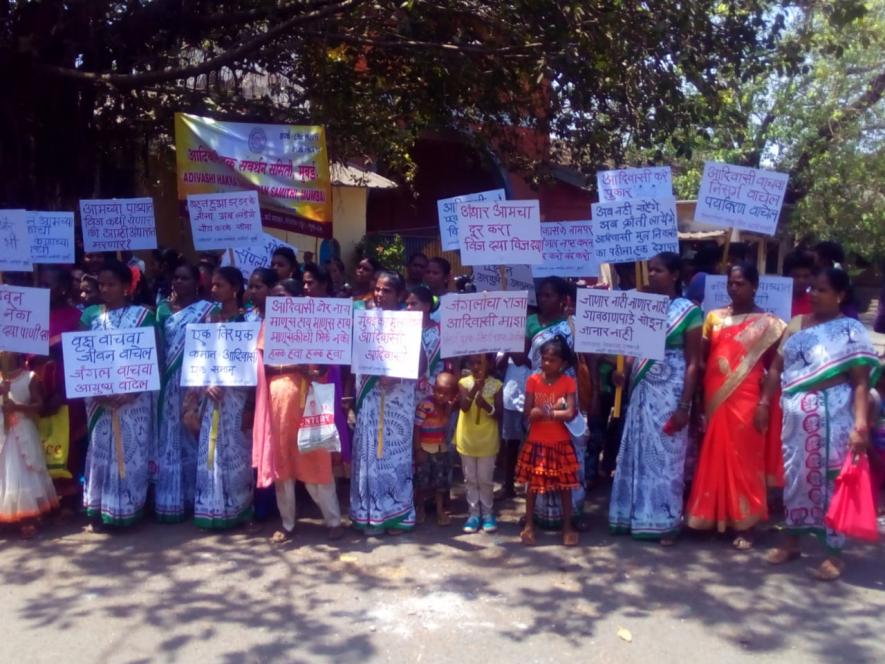 Aarey colony tribals protest