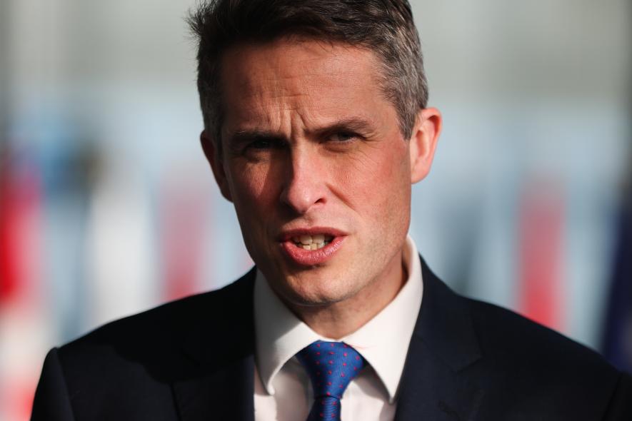 Gavin Williamson Defence Secretary of Britain sacked