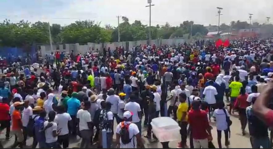 Haiti Protest