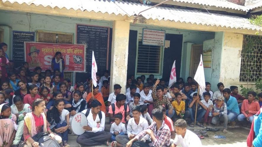 School Students’ Protest for Safe Drinking Water