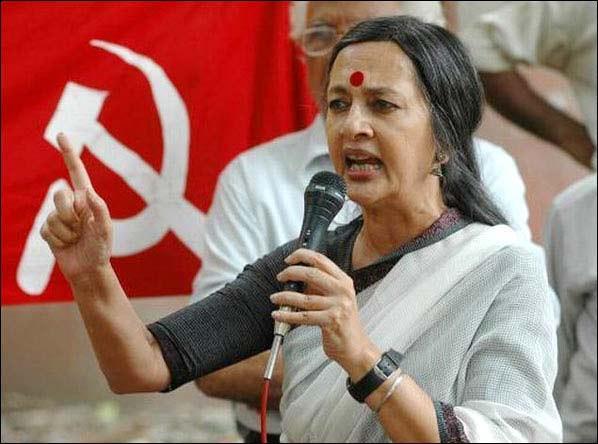 Brinda Karat Visits Law Student