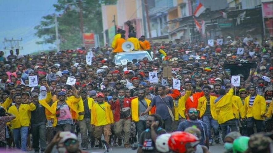 Papuans have been protesting across Indonesia against state repression and seeking self-determination.