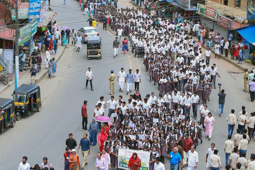 Protest in Wayanad