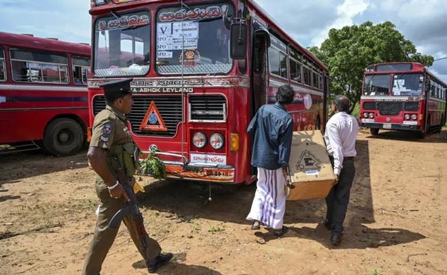 Sri Lanka Elections Muslim Voters Bus Convoy Attacked