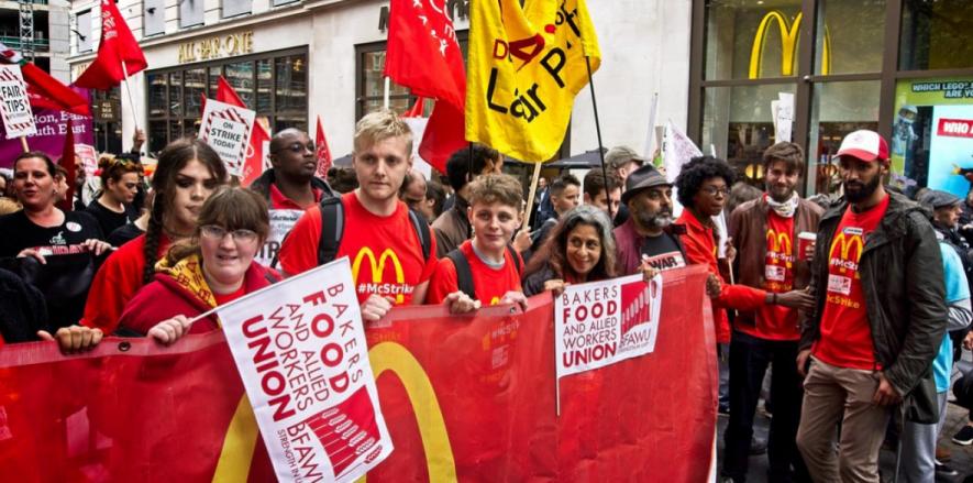 McStrike in London for Wage Hike