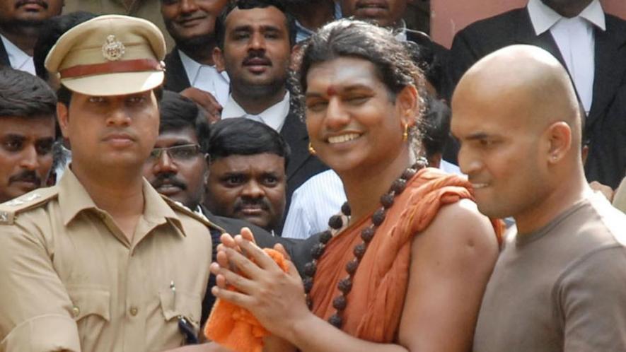 Swami Nithyananda and Narendra Modi